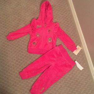 Juicy couture toddler sweatsuit